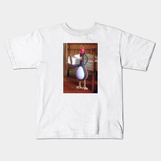 Feathers Mcgraw Mirror Funny Kids T-Shirt by Ac Vai